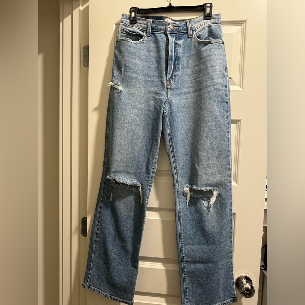 Cello High Waisted Wide Leg Jeans